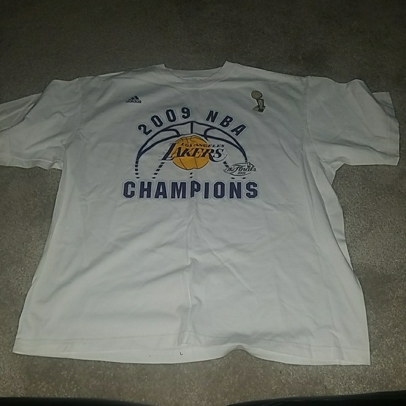 adidas lakers t shirt